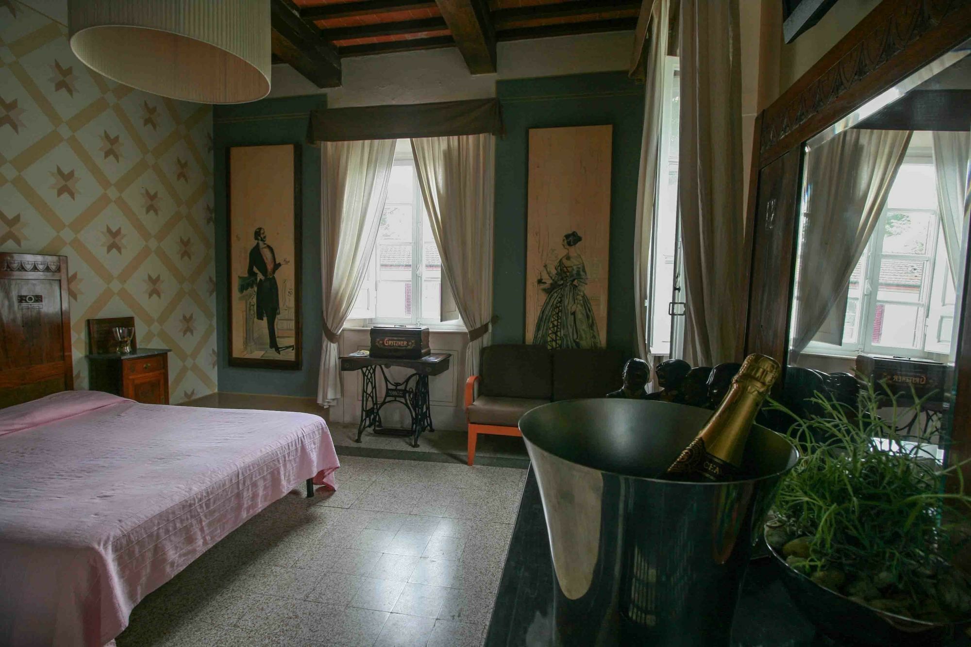Locanda Del Pesce Briaco, B&B Lucca Bagian luar foto